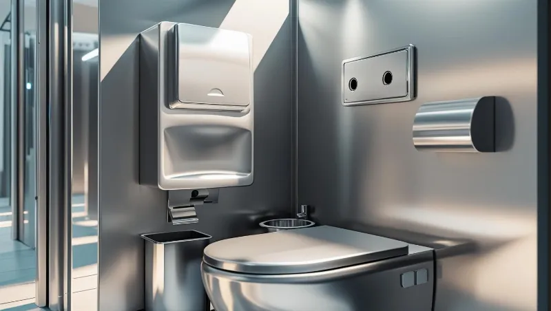 Paslanmaz Çelik Klozet ve Lavabo Kombinasyonlarında Öncü!