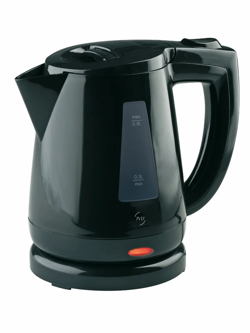 JVD Zenith Otel Tipi Kettle Su Isıtıcı 0,8 ml. Siyah